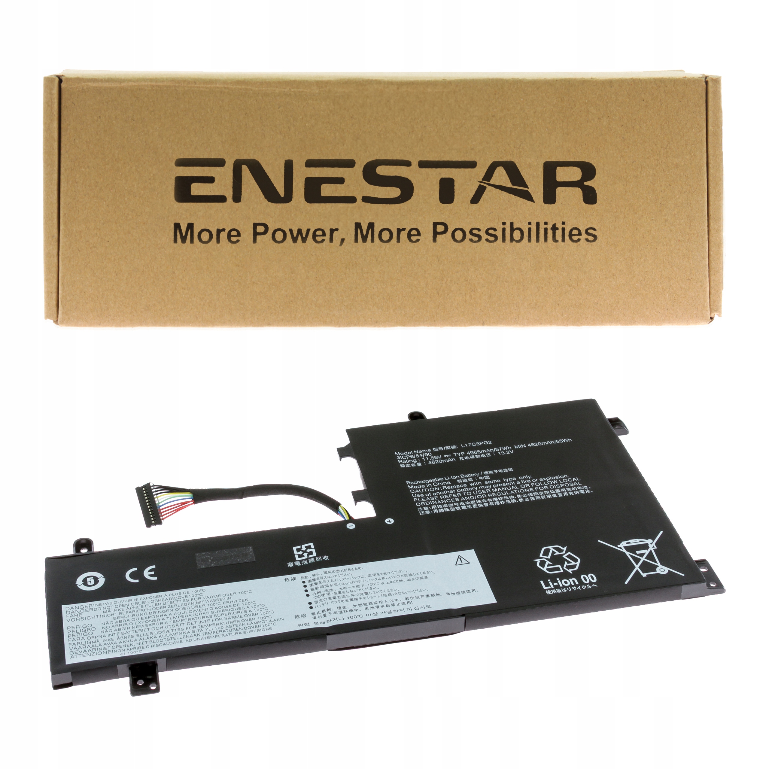 Premium bateria do Lenovo L17M3PG2 Legion Y530 Y530-15ICH Y540-15IRH Y7000