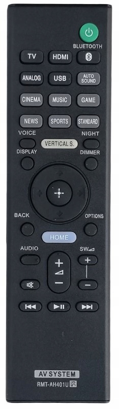 Dálkový Ovladač pro Sony RMT-AH401U XF9000 Sundbar Kino