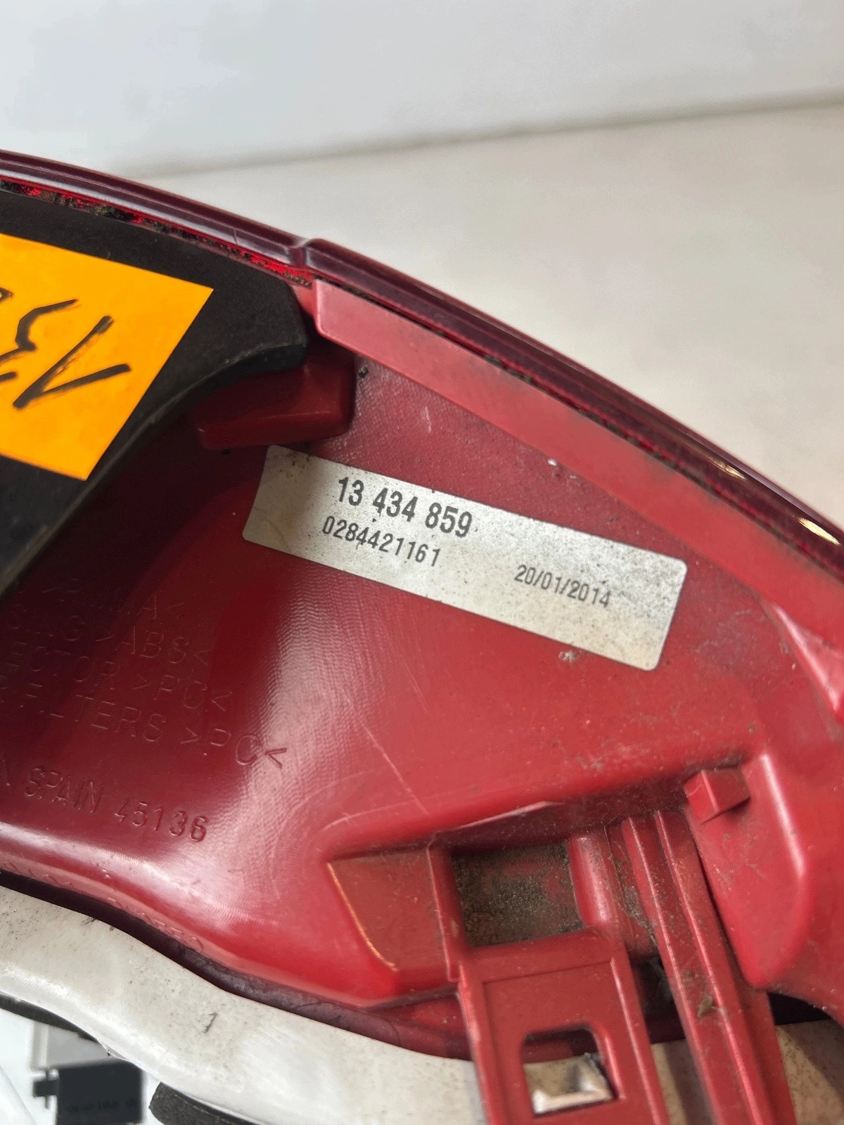 light rear part rear left Opel Meriva B