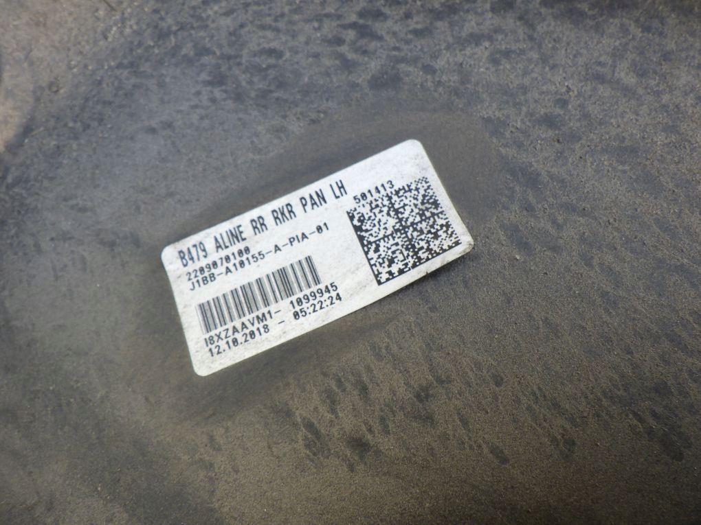 FORD FIESTA ACTIVE MK8 17- moulding threshold threshold left