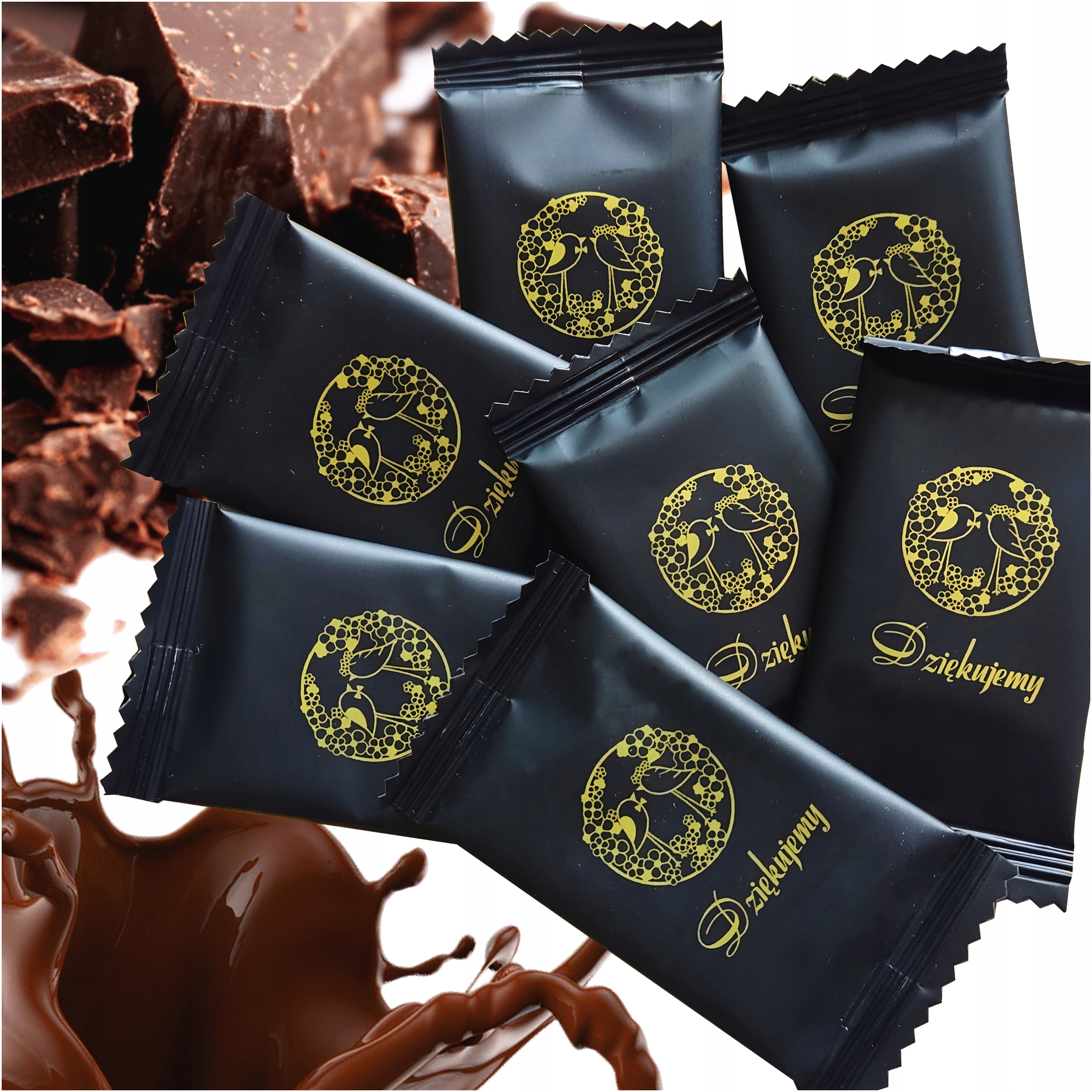 Czekoladki Na Ślub Wesele Pamiątka Własnoręcznie Robione 100 Szt