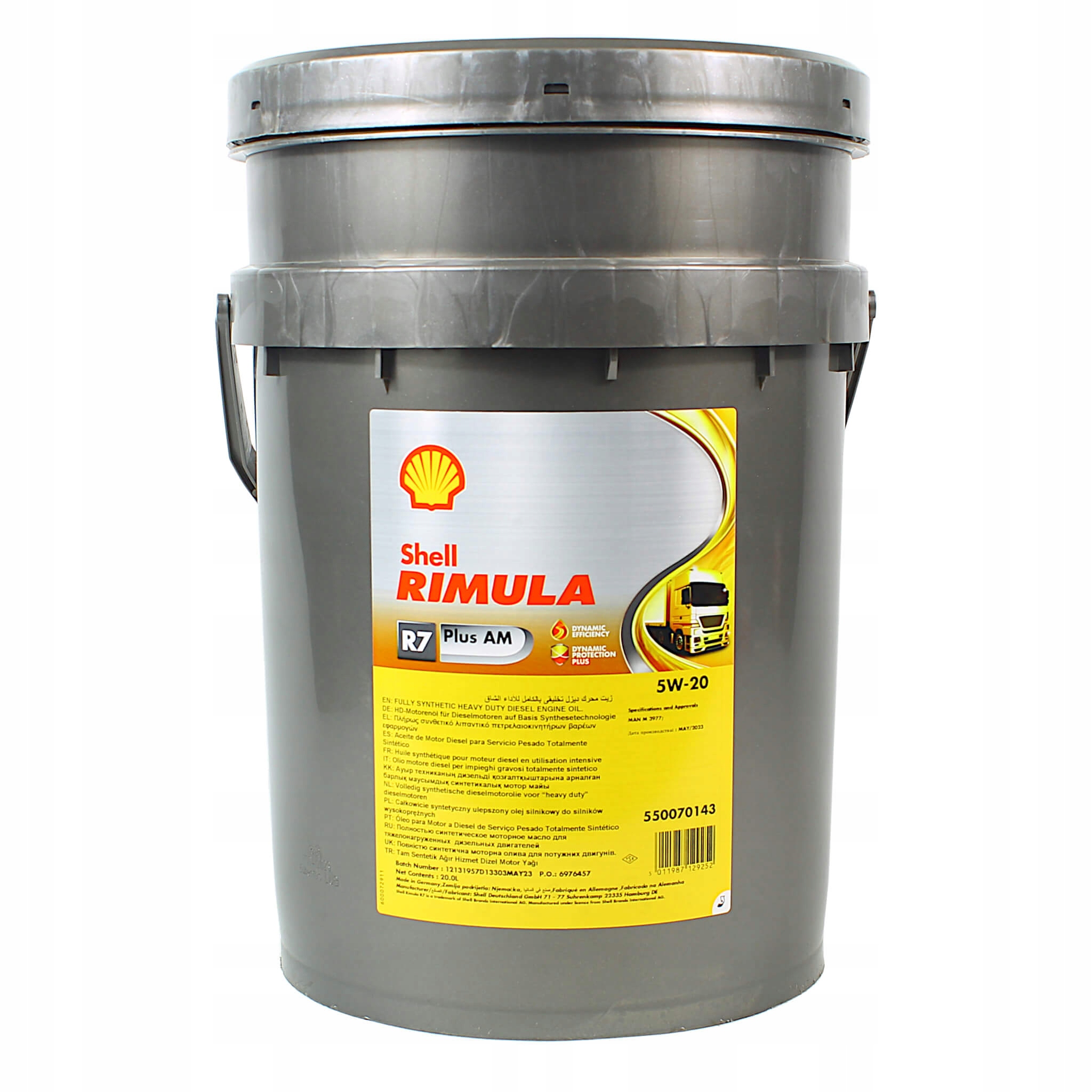 Olej Shell Rimula R7 Plus Am 5V20 20L