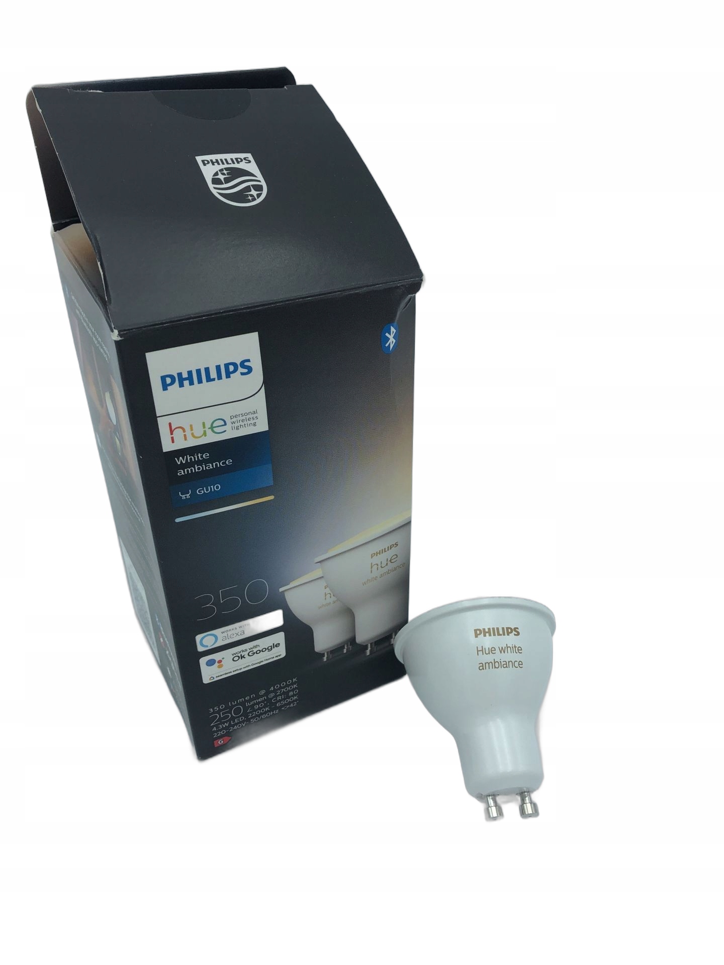 ŻARÓWKA LED WHITE AMBIANCE GU10 4 W