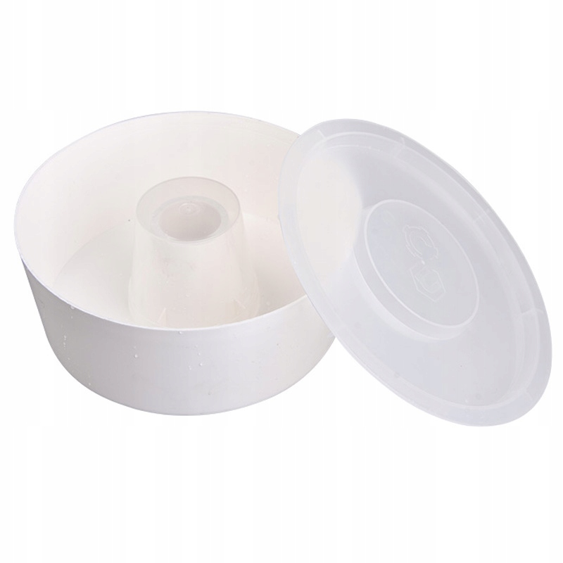 Podkarmiaczka Powałkowa okrągła 2 L Biała + pokrywka gratis dla Pszczół