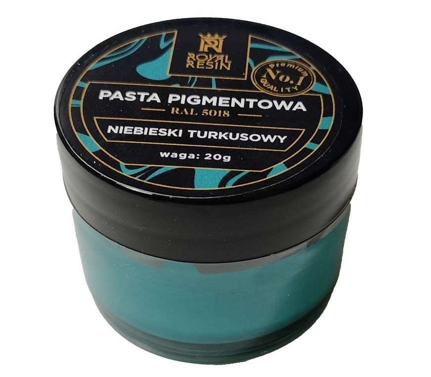 Pigment Pasta do żywicy Turkusowa Ral 5018 20g