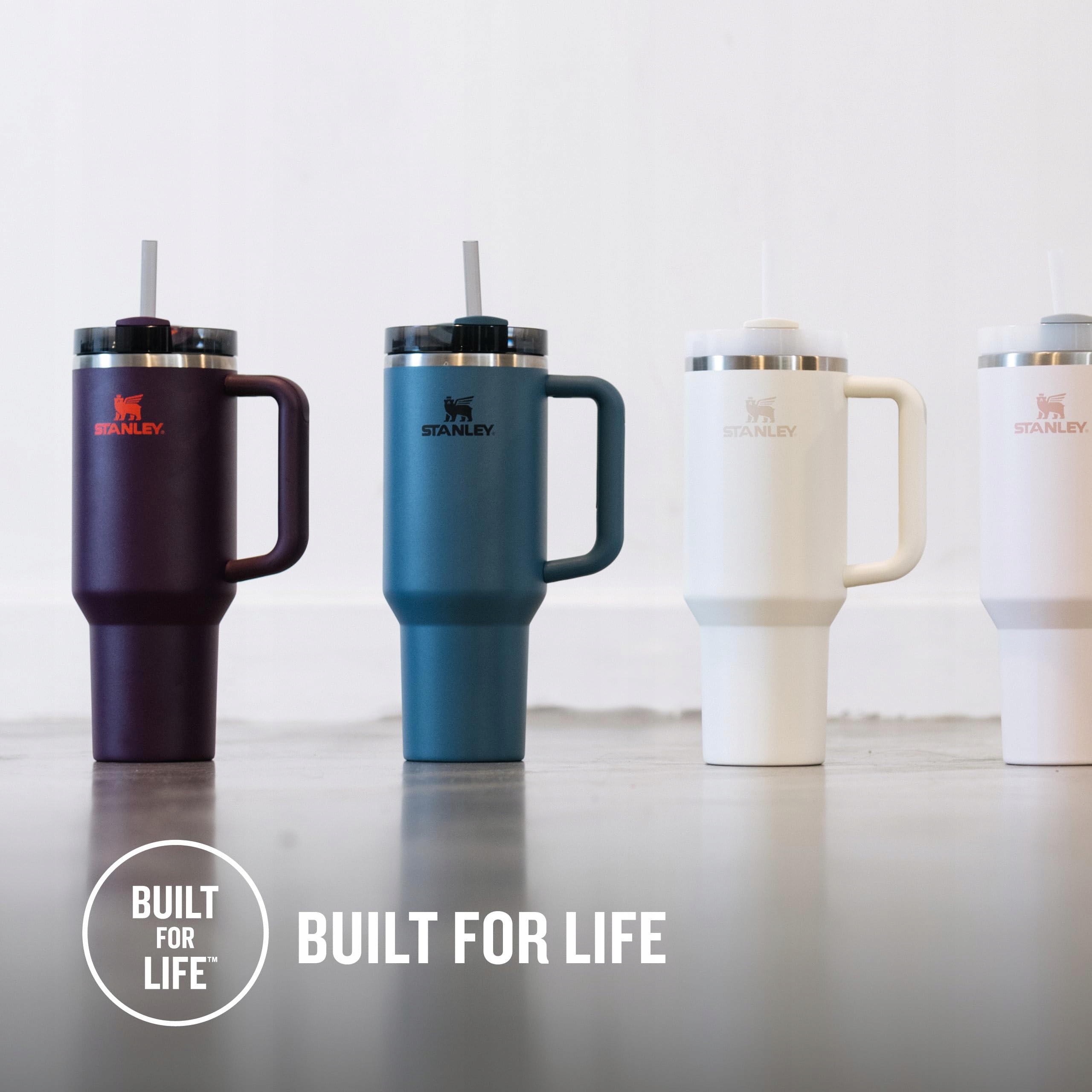 STANLEY Quencher H20 Butelka Termiczna Kubek Ze SŁomką 1,2L Niebieska — miniatura 6
