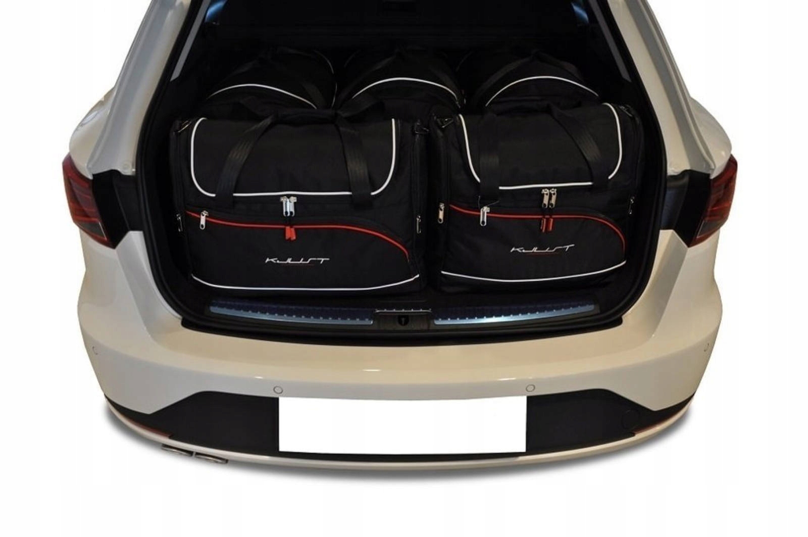 J&j Automotive Sada 5ks cestovných tašiek Aero pre Seat Leon St 2013-2020