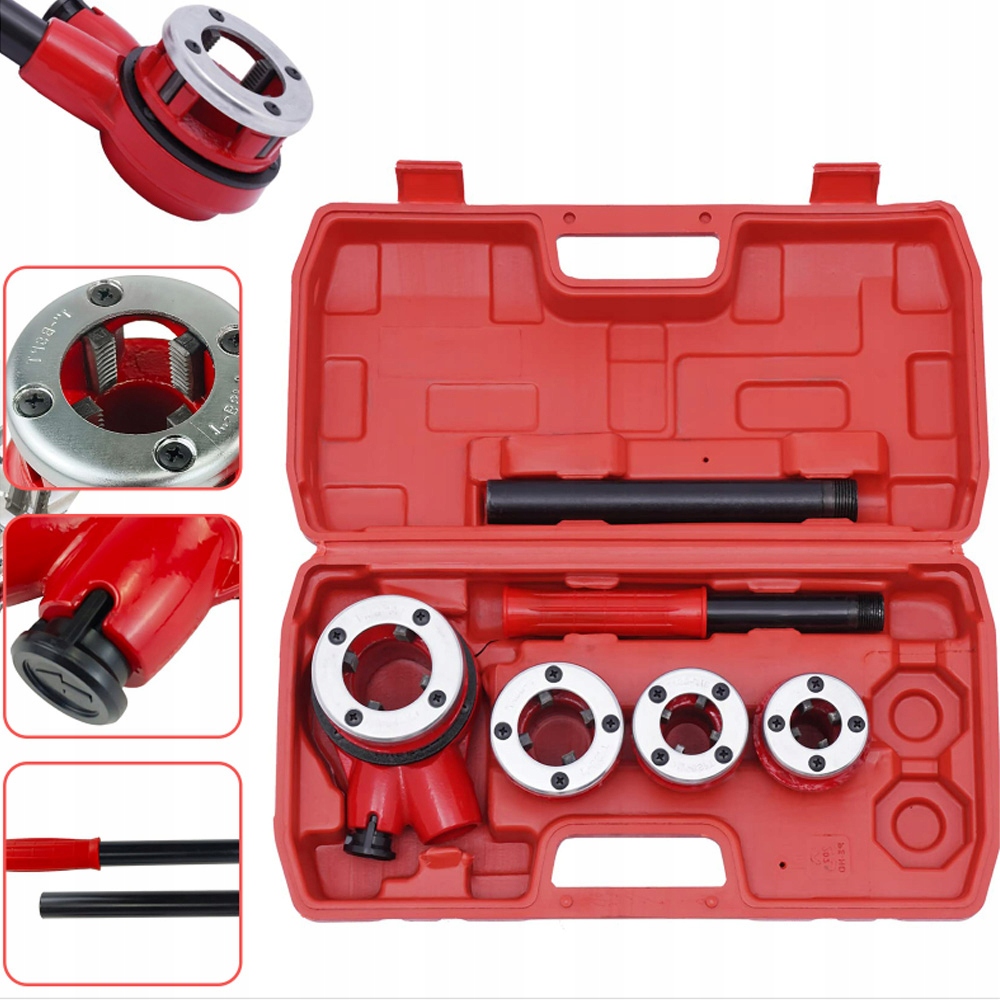 Závitník Na Trubky 7 Dílů, Sada Nářezů