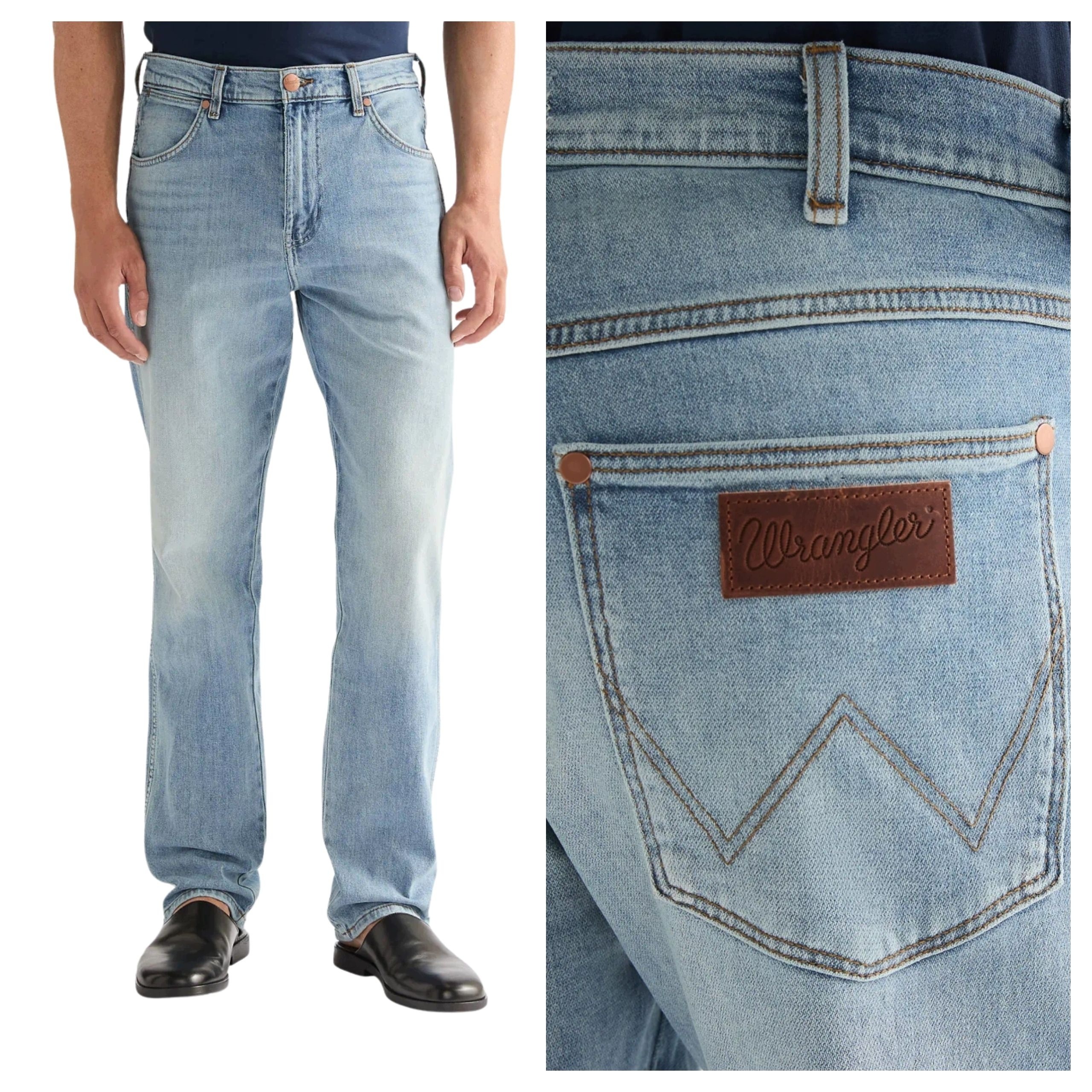 Pánské džínové kalhoty Wrangler Frontier Dawn Regular Fit W34 L32