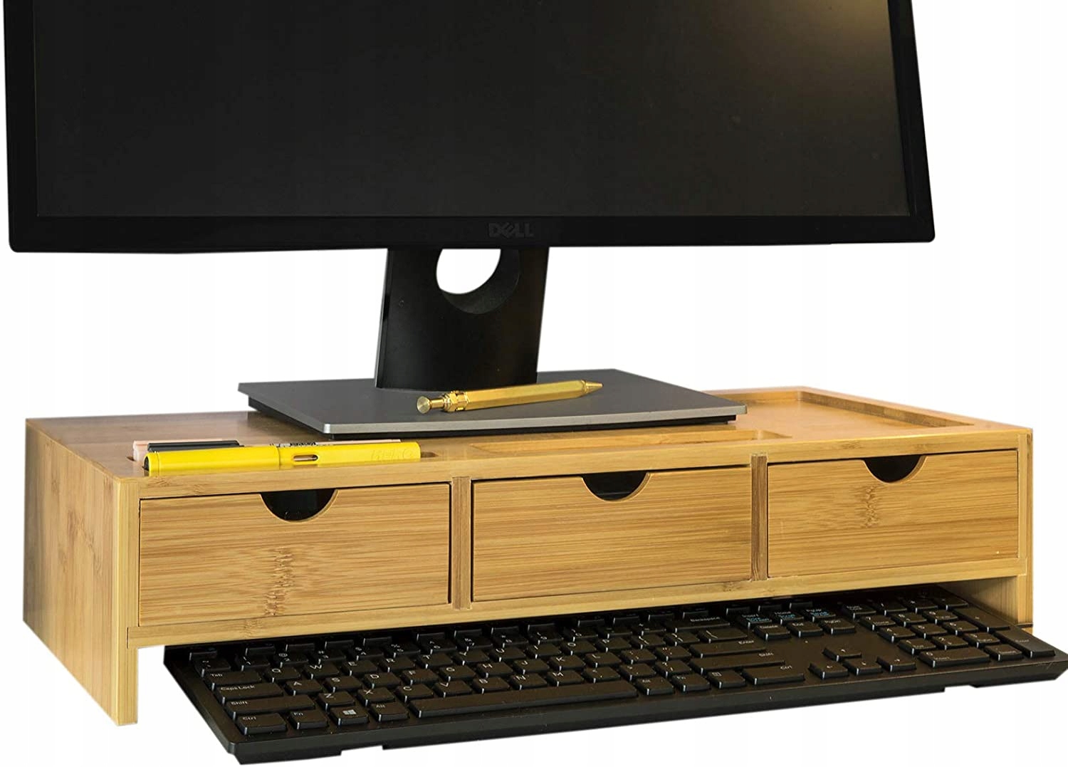 

Podstawka pod monitor 3 szuflady