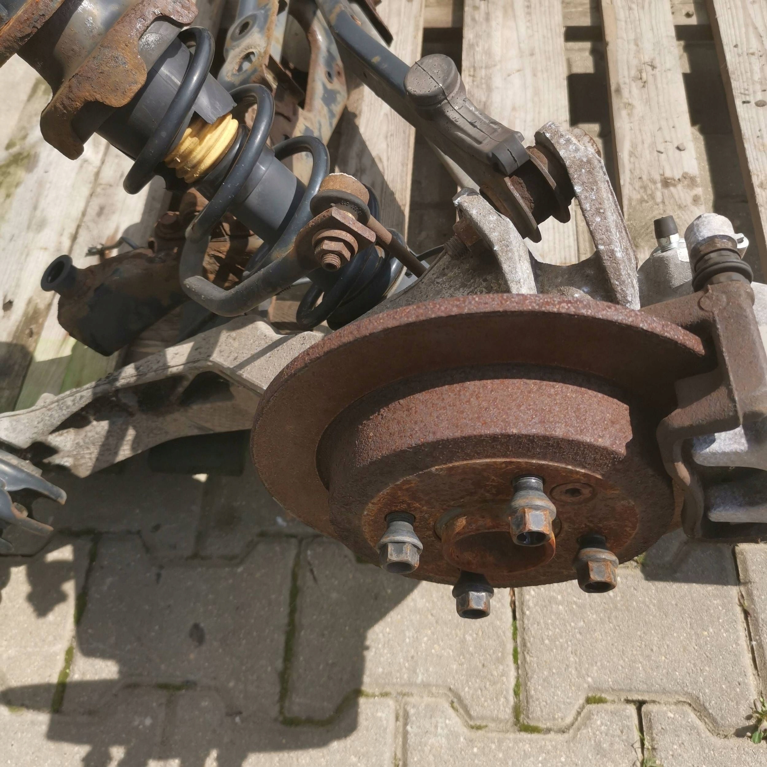 MINI COOPER R56 подвеска Задний Комплектная