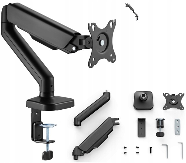 Držák stojanu na rameno monitoru k psacímu stolu pro monitor Arzopa S1 Table, věšák