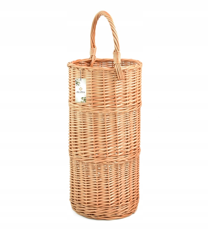 Proutěný koš Stojan na deštníky Parasolnik Pl