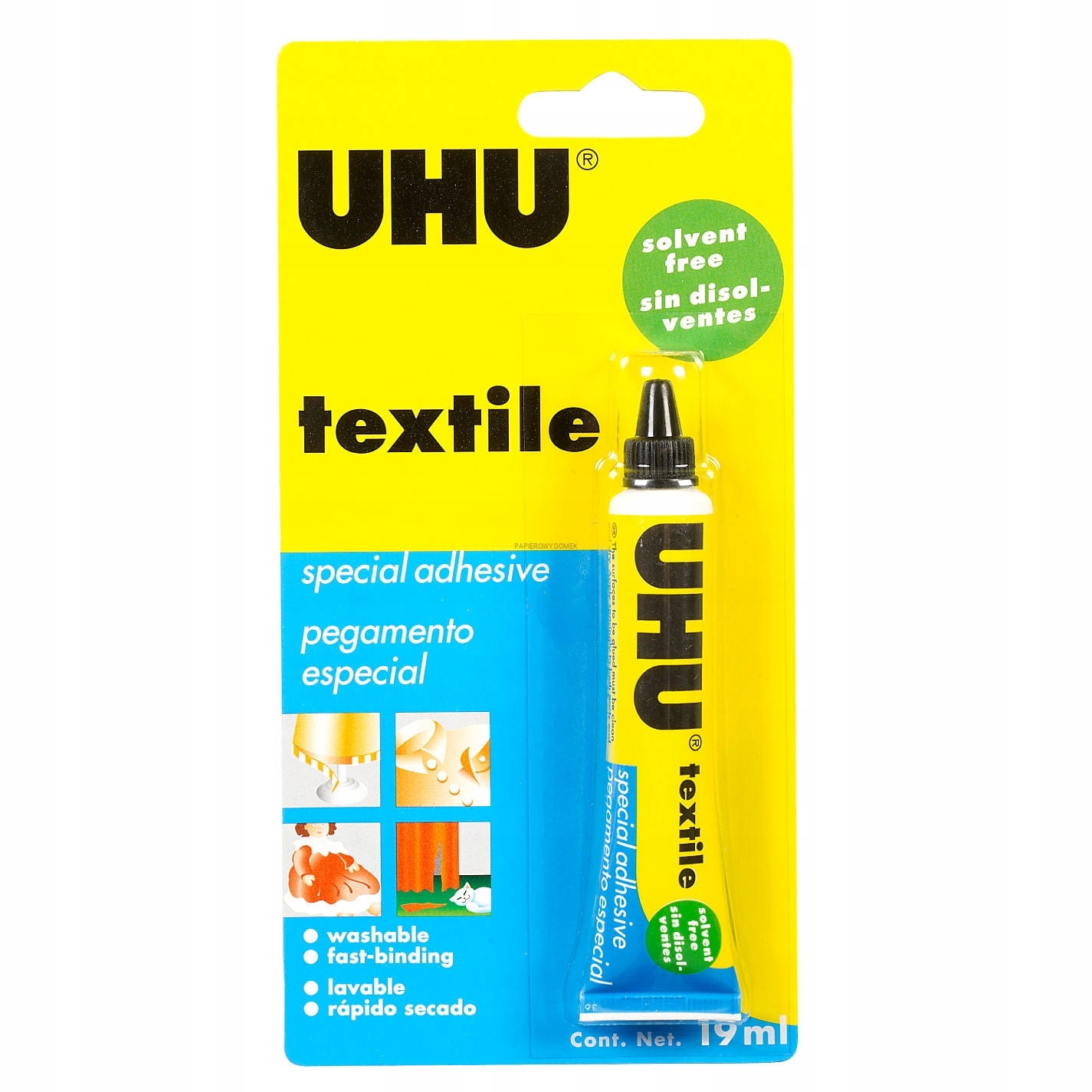 Klej Textile UHU do tkanin, 19ml