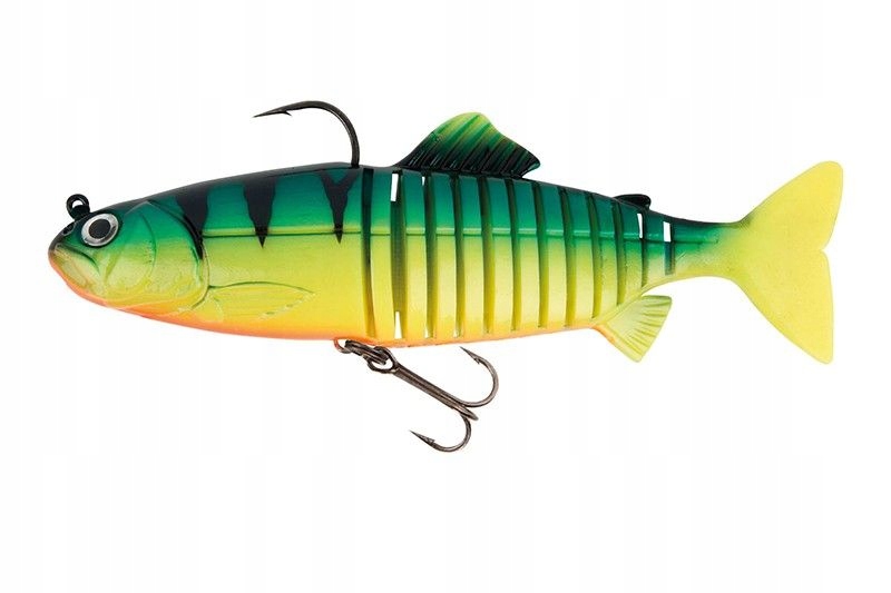 Przynęta gumowa Fox Rage Replicant Jointed 18cm 80g Uv Firetiger Długość (c