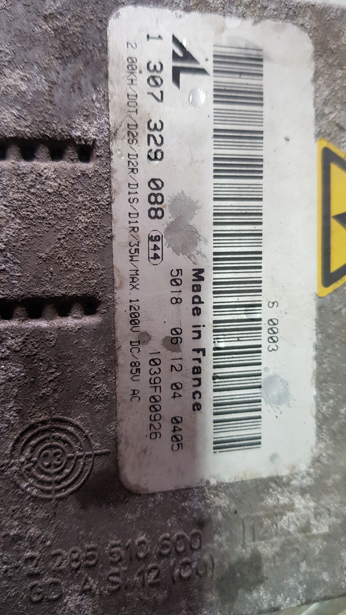 MERCEDES W203 W220 control unit 1307329088