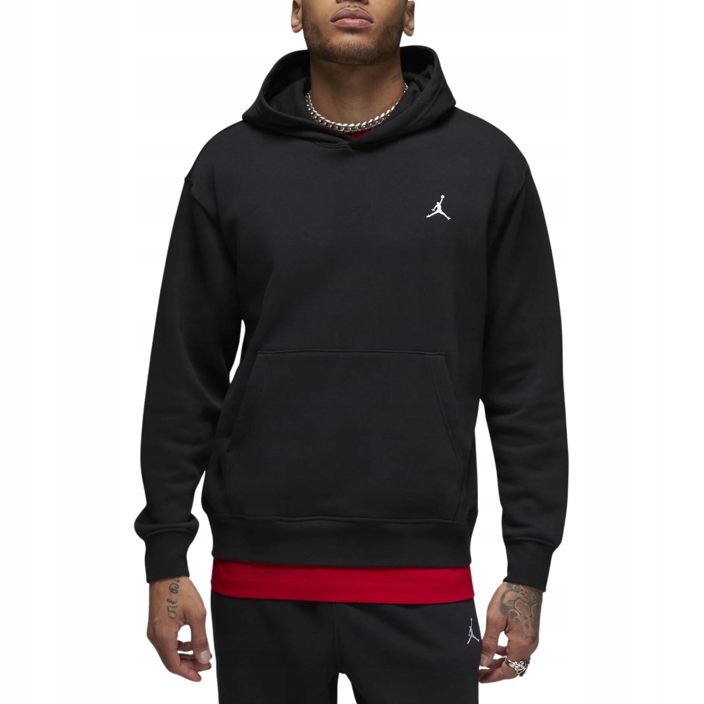 Nike Jordan Bluza z Kapturem Brooklyn Fleece Rozmiar S Czarny FJ7774-010