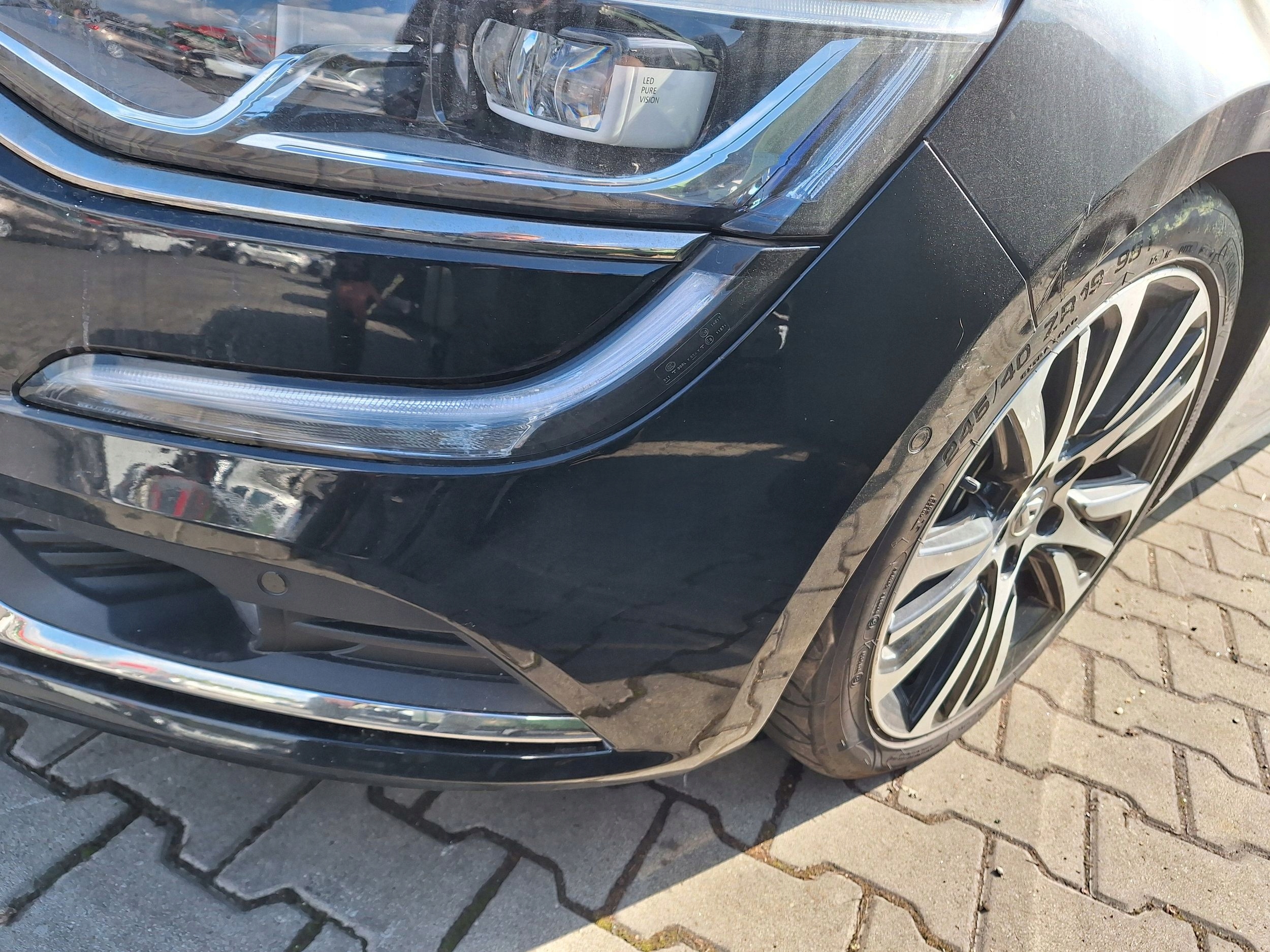 Renault Talisman 15-20 TEGNE 1.6 DCI bumper front bonnet fender LED light
