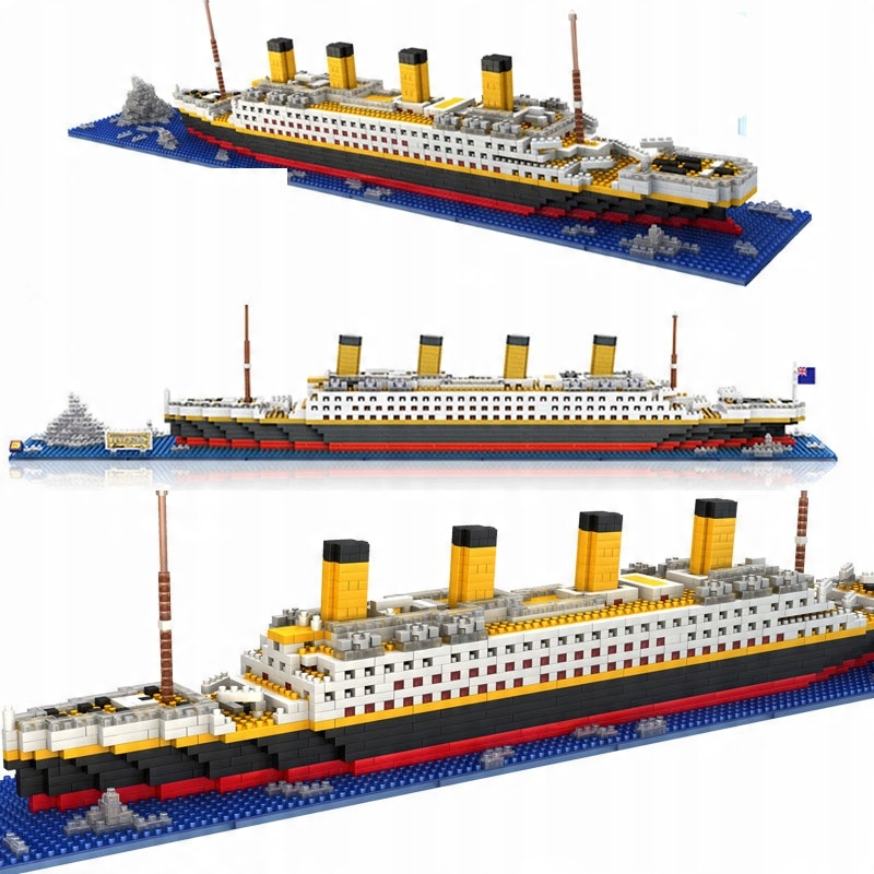 

Zestaw Rms Titanic Klocki 1860ELE Duży Statek