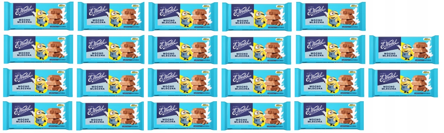 Levně 22x 80g Wedel Silná Čokoláda v krabičce