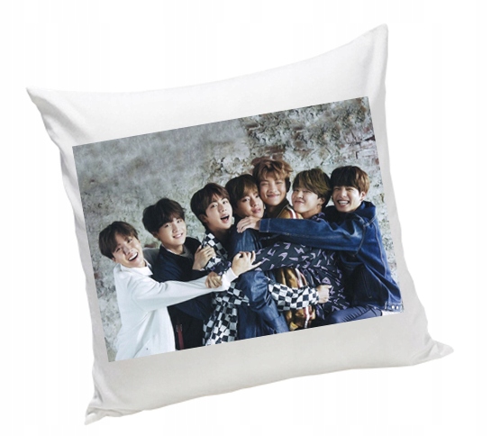 BTS k-pop poduszka jasiek