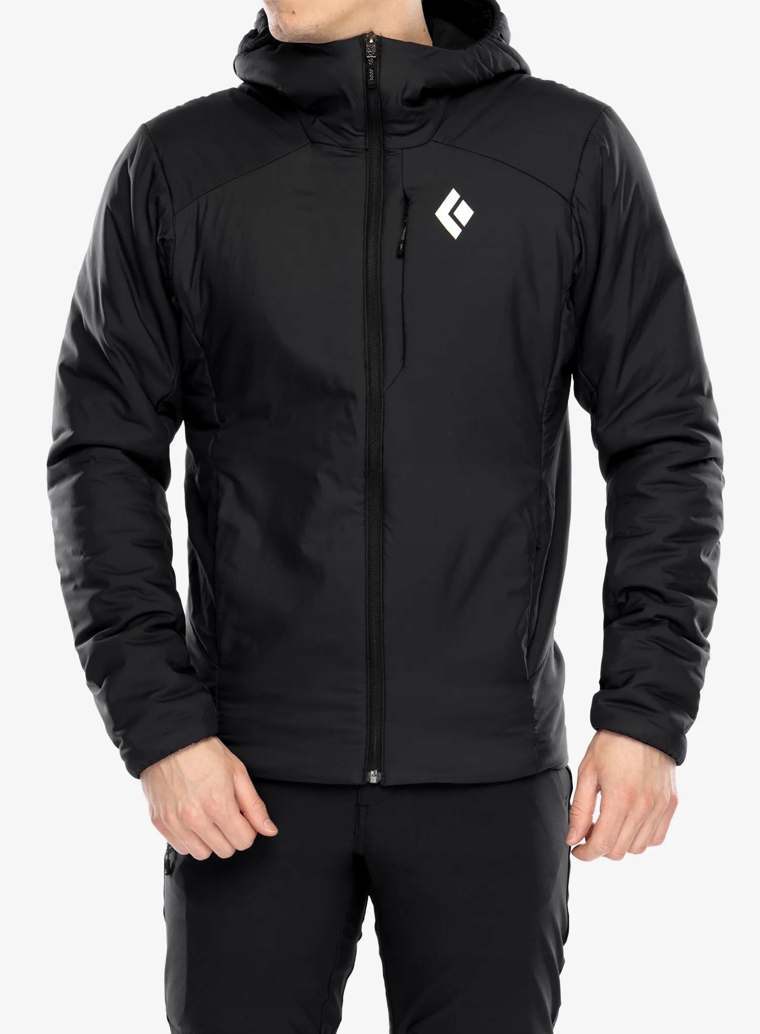 Zateplená bunda Black Diamond First Light Stretch Hoody černá/černá XL
