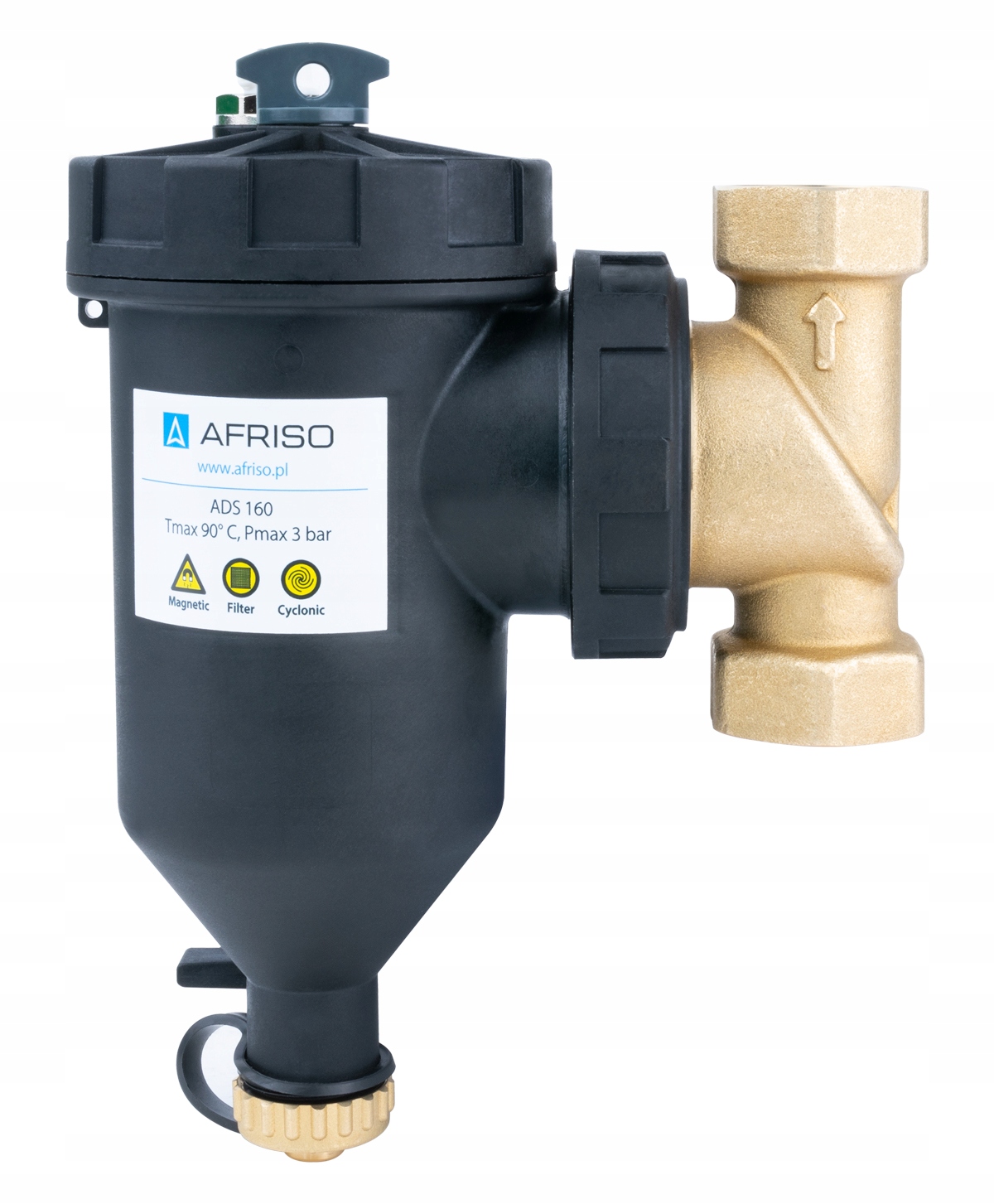 FILTR MAGNETYCZNY SEPARATOR ZANIECZYSZCZEŃ AFRISO Kod producenta 7716000