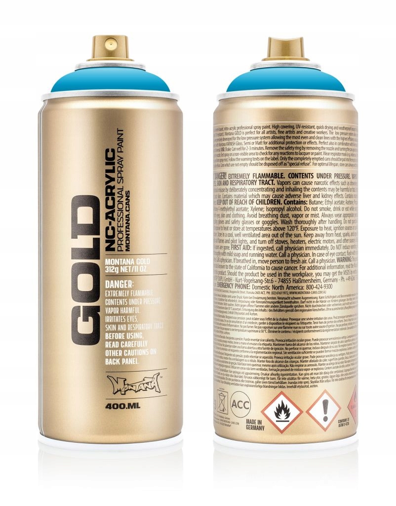 Montana Gold lakier akrylowy spray 400ML G-5040 Light Blue