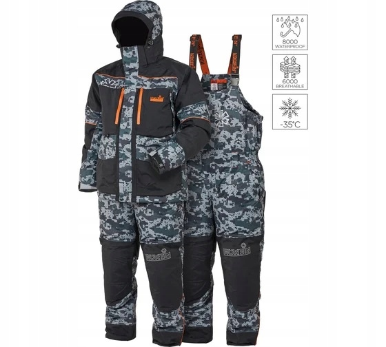 Norfin Kombinéza Winter Suit Discovery 3 Camo -35C L