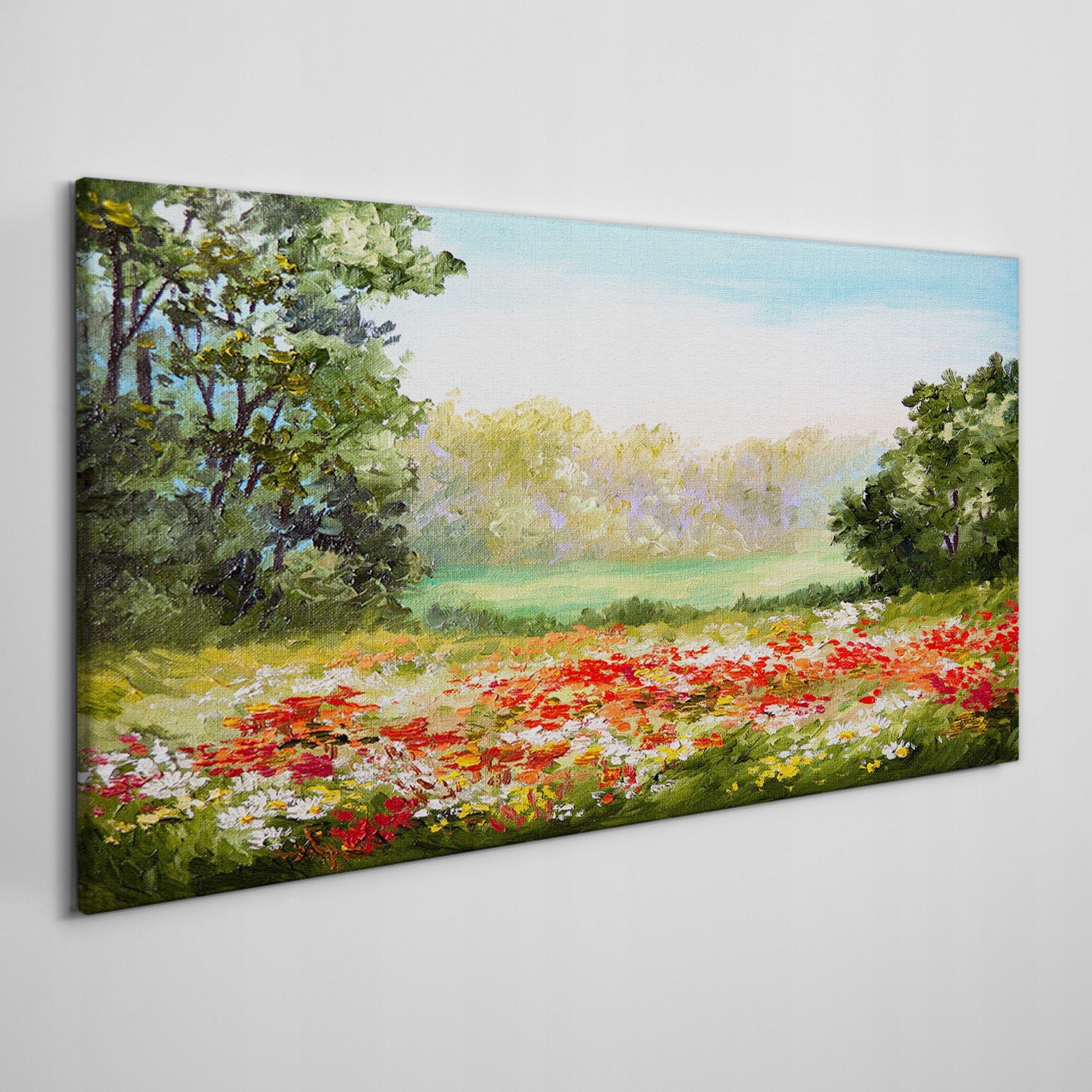 

Obraz na płótnie Kwiaty drzewa przyroda 100x50 cm