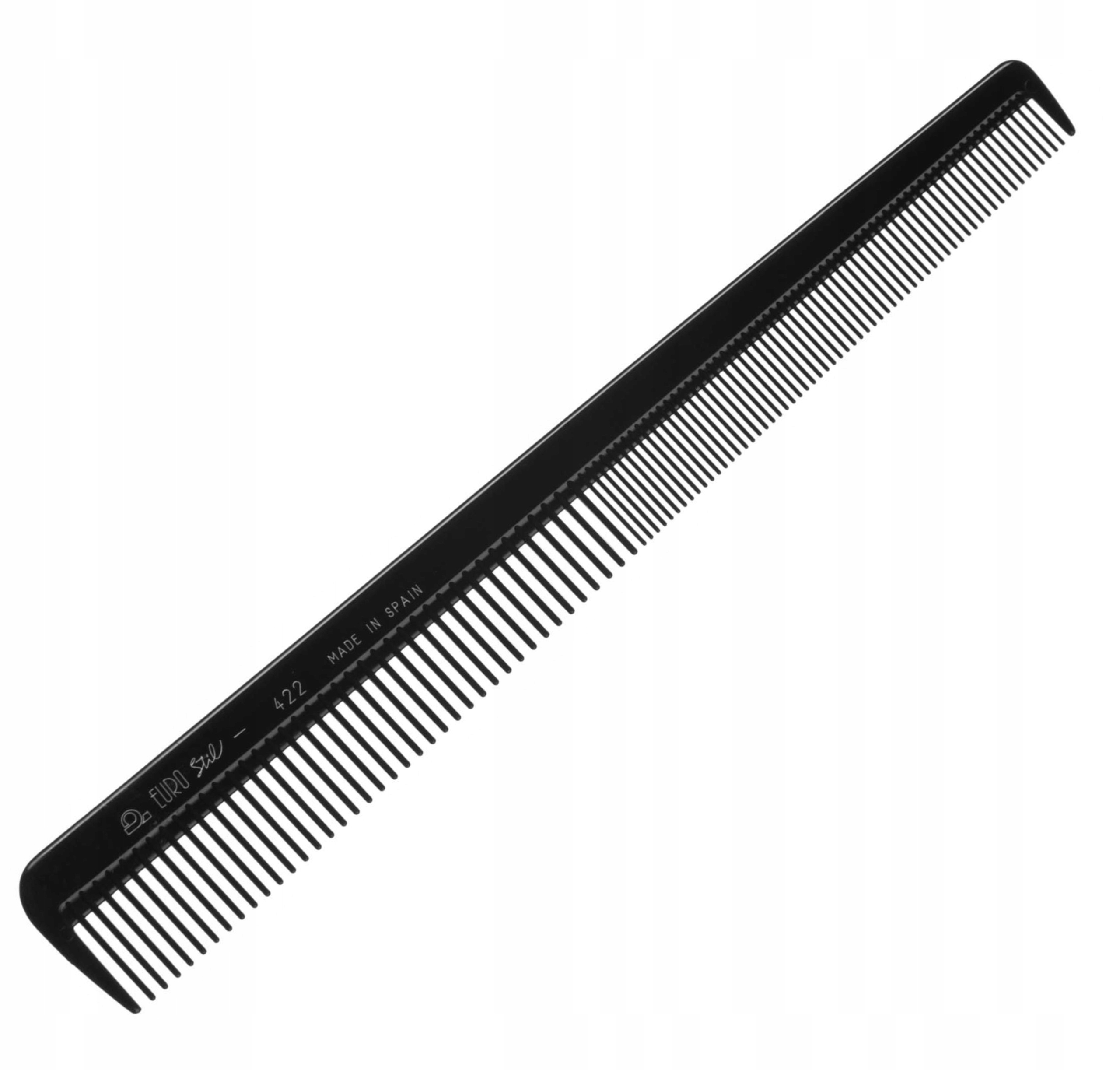 

Grzebień do Strzyżenia Włosów Męski Skośny Czarny