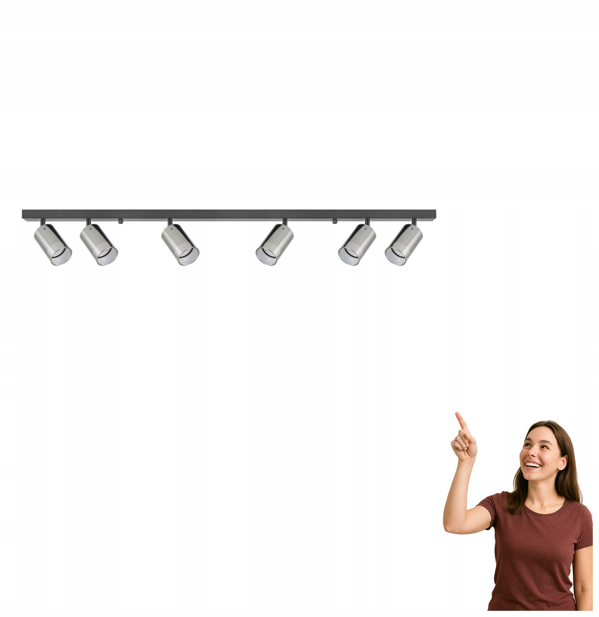 Lampa reflektor spot Ren OB-2211BD-6-BK Zuma Line