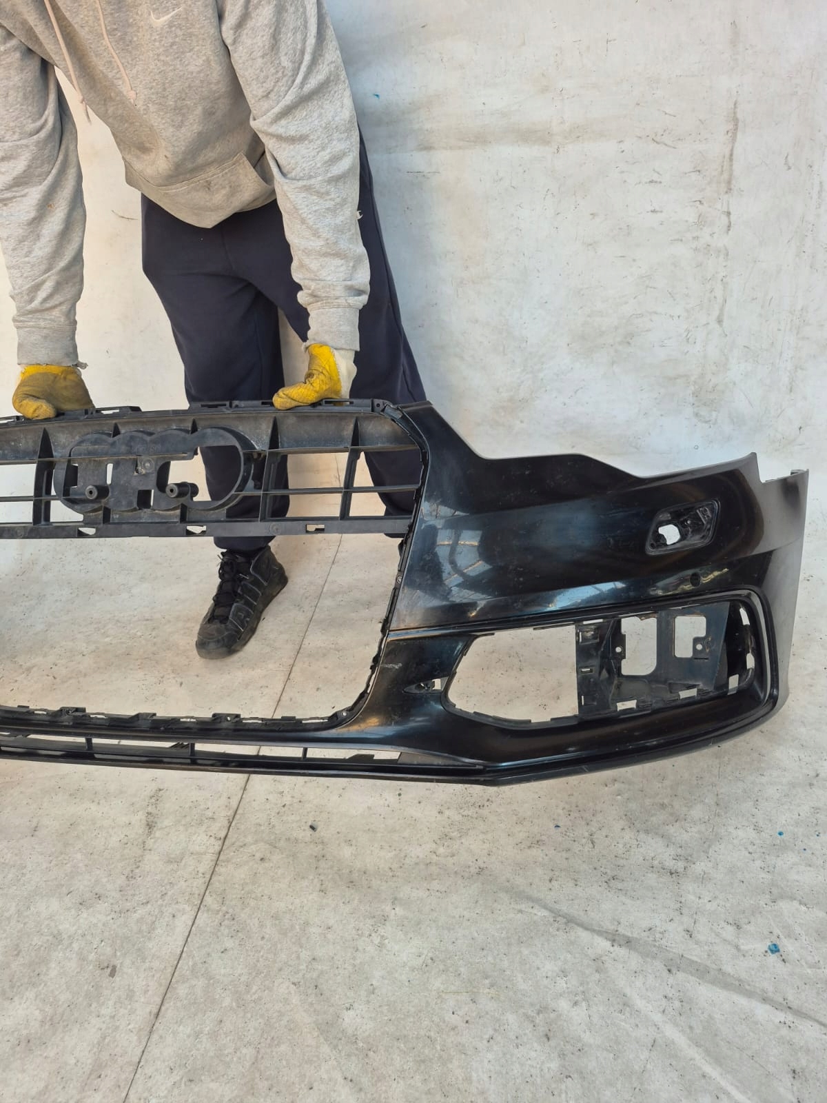 AUDI A6 C7 4G S-LINE 11-14 bumper front front SPR 4XPDC 4G0807437C