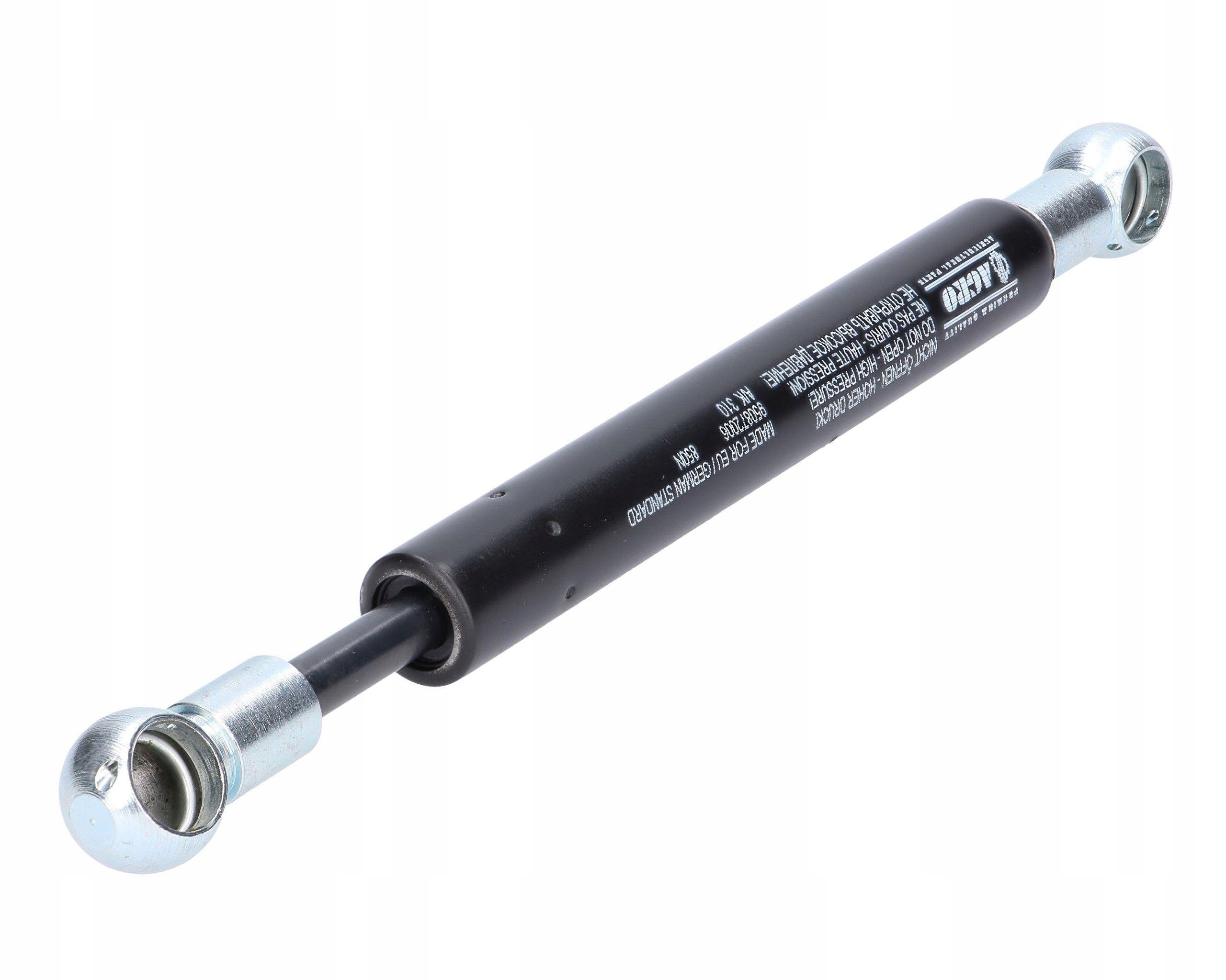 servopohon plynový tlumič A=215 B=140 F=850N