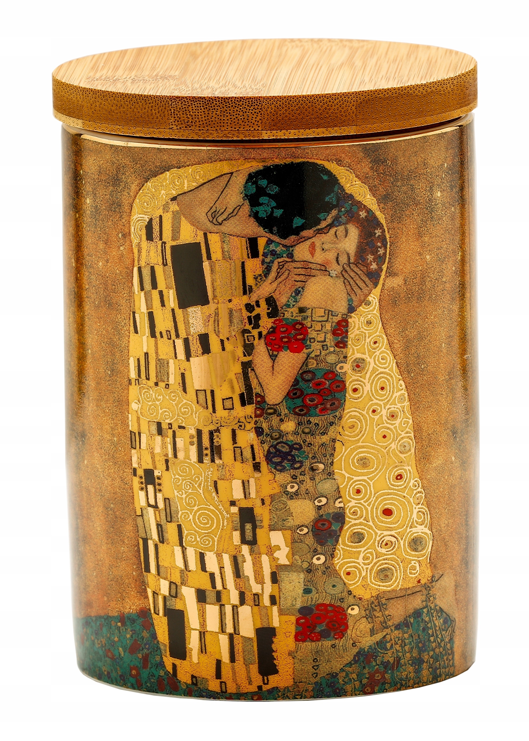 Pojemnik dekoracyjny porcelanowy Gustav Klimt