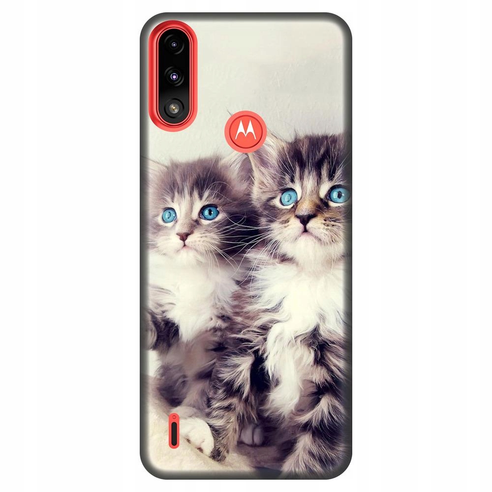 

Etui do Motorola Moto E7/E7i Power Koty kotki