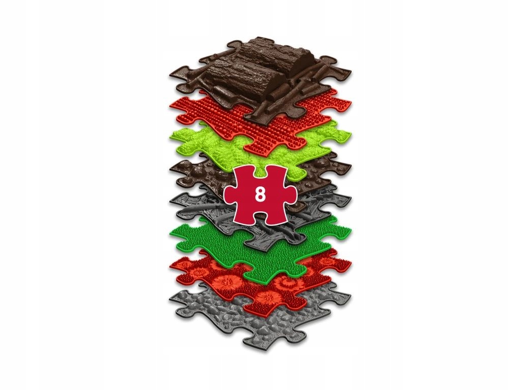 Levně Ortopedická senzorická podložka Set 8v1 pro psy Senzorika Muffik