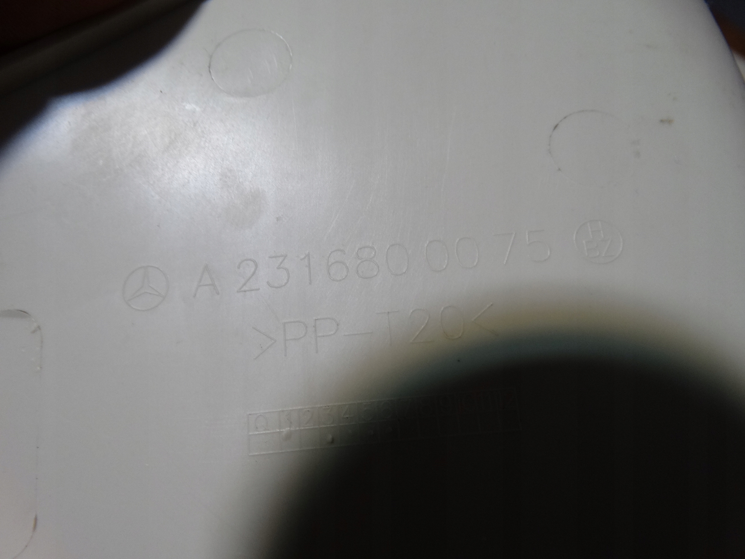 cover consoles left and right MERCEDES W231 R231 1