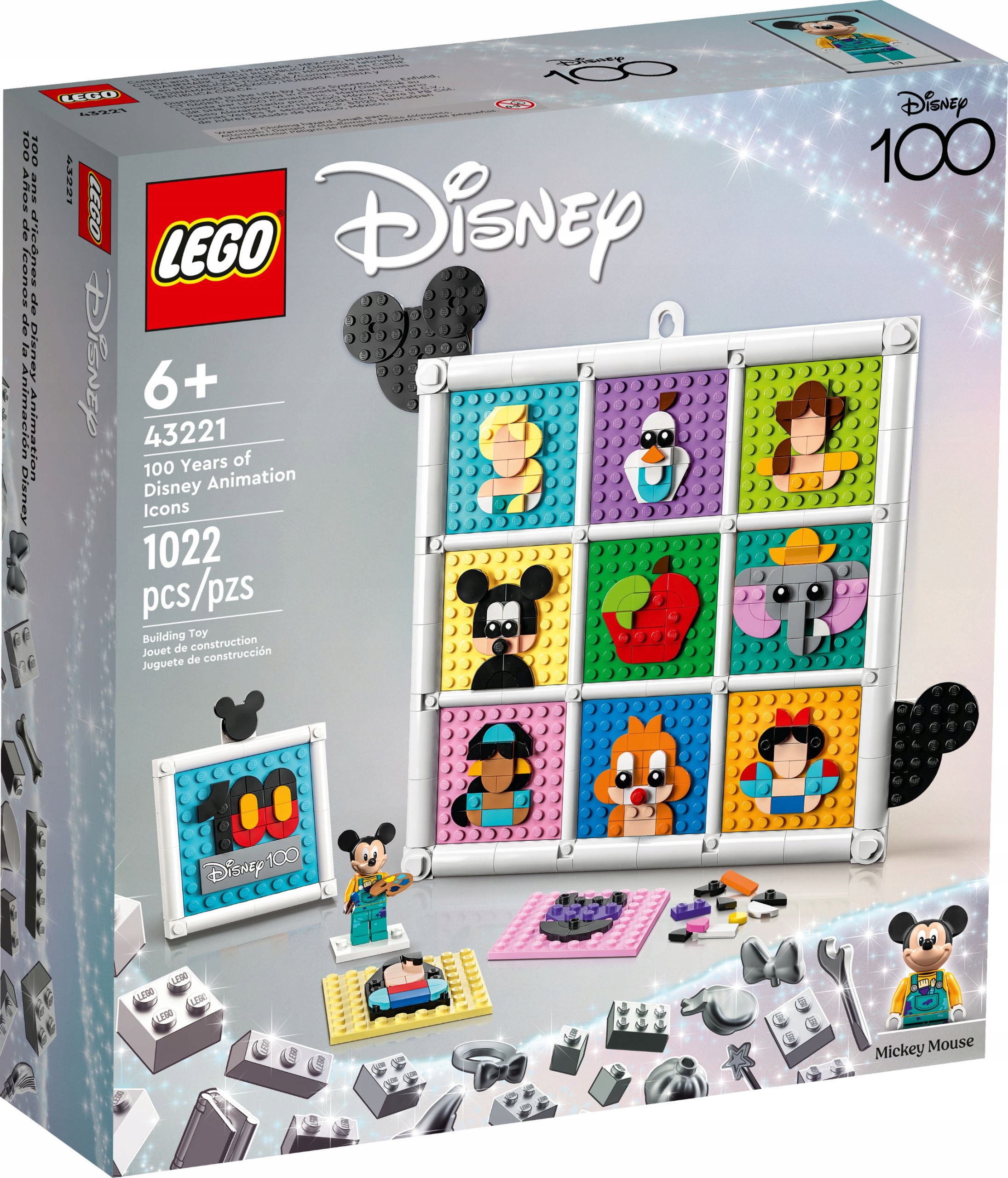 

Lego Disney 43221 100 Lat Kultowych Animacji Disne