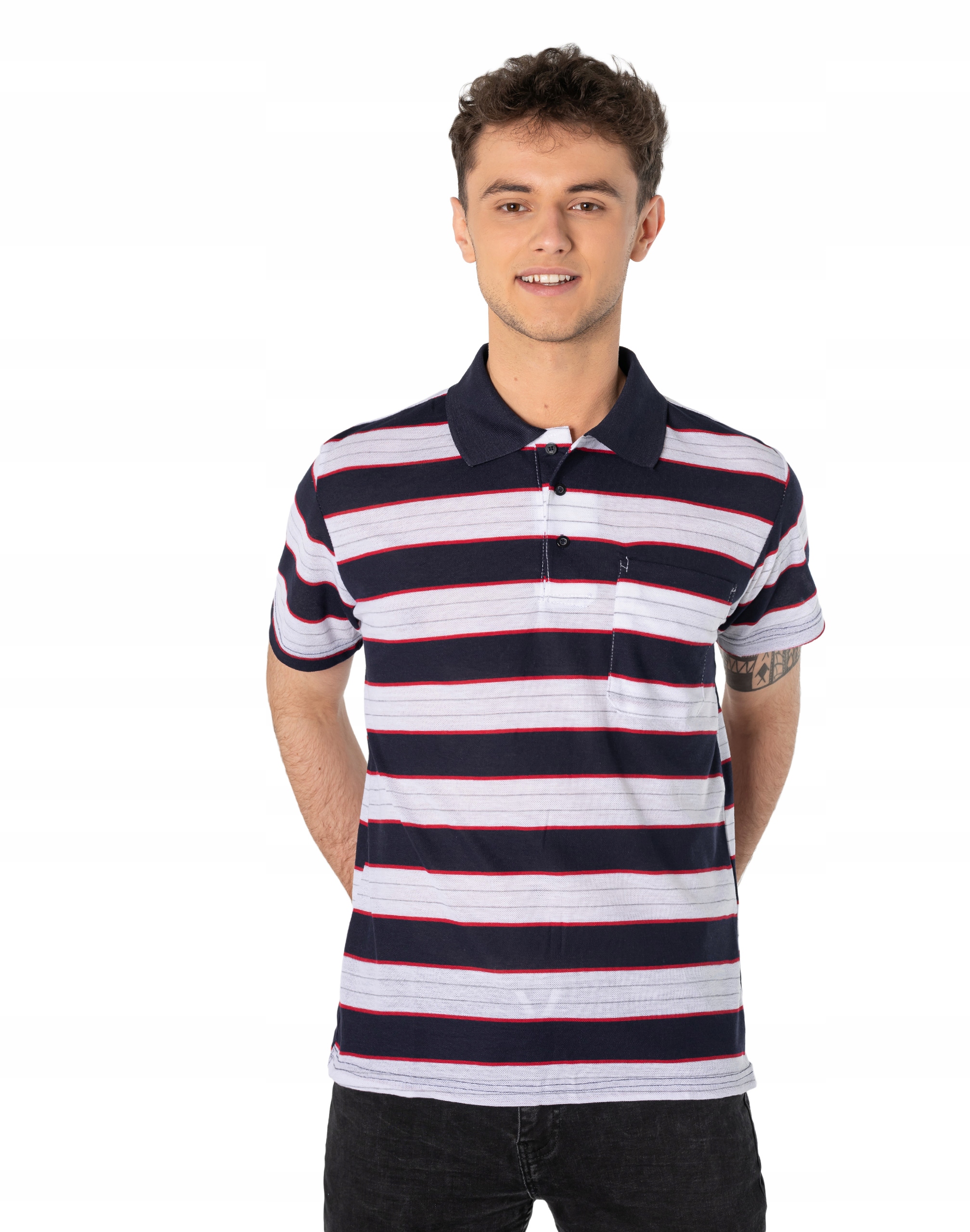 

Koszulka Polo Męska Bawełniana Polówka 17537-5 XXL