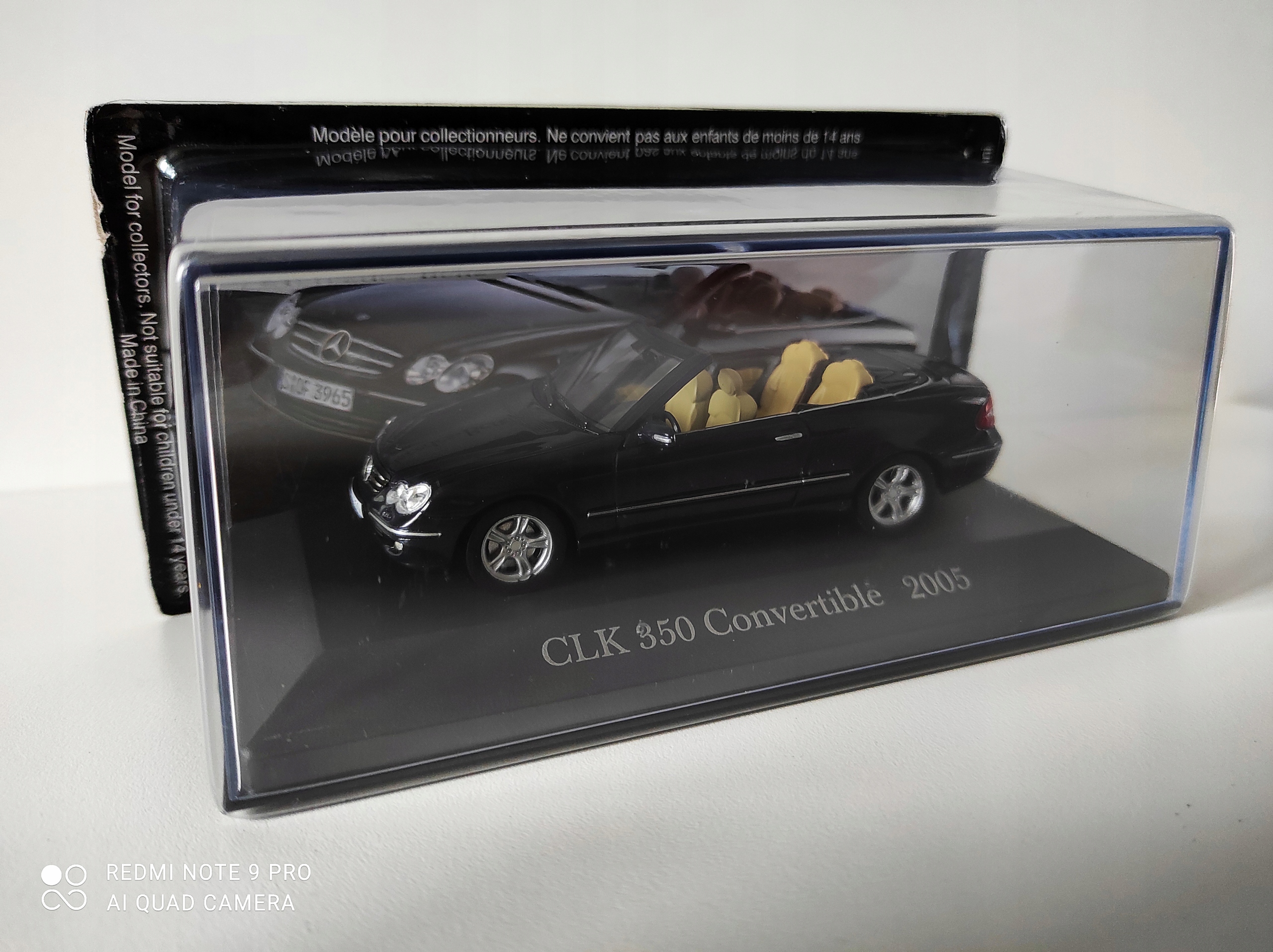 Mercedes Clk 350 Cabrio 2005 DeAGOSTINI 1:43 Ixo