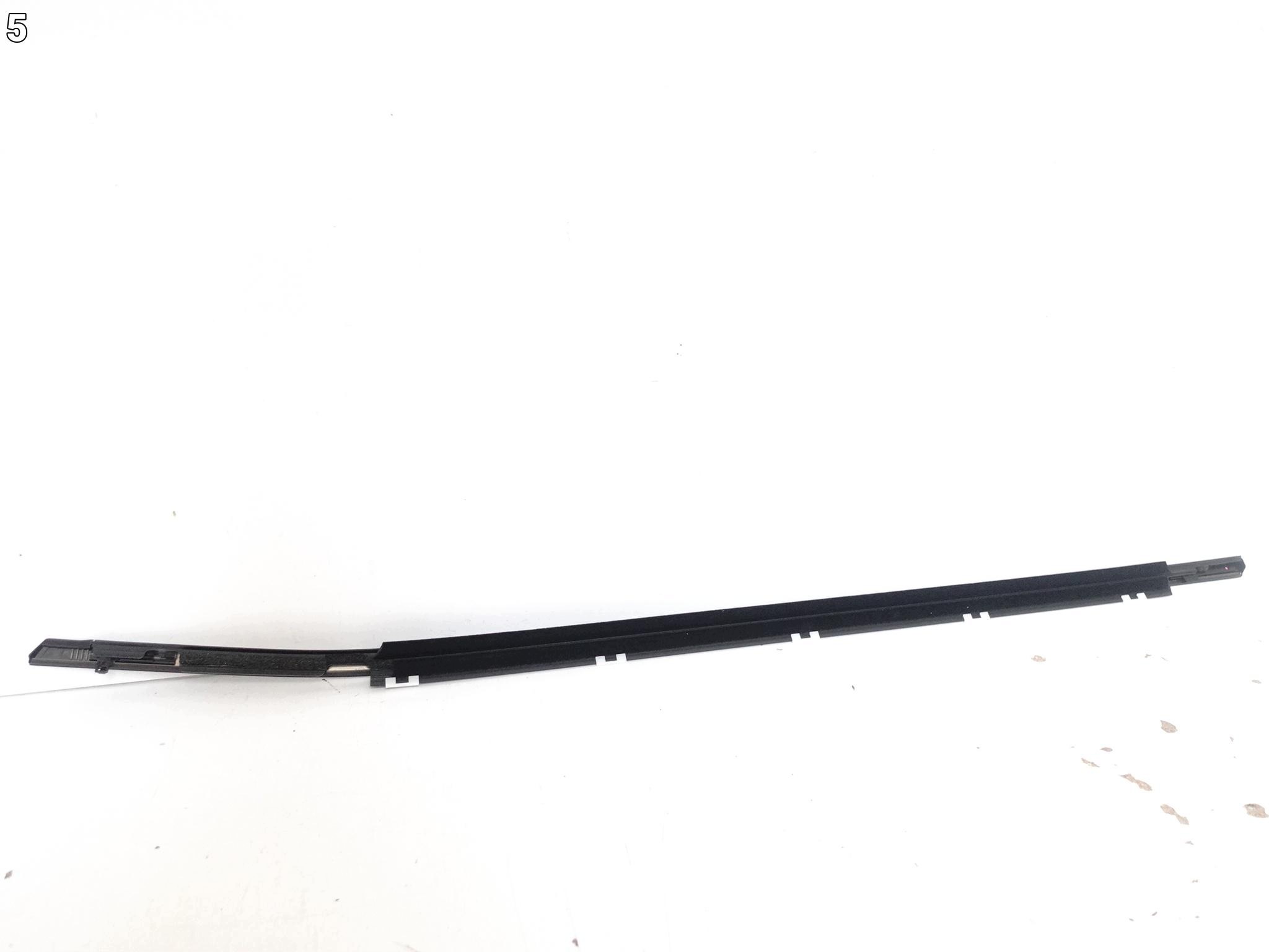 LEXUS NX II 2 AZ20 21- moulding dust windows door right front BLACK original