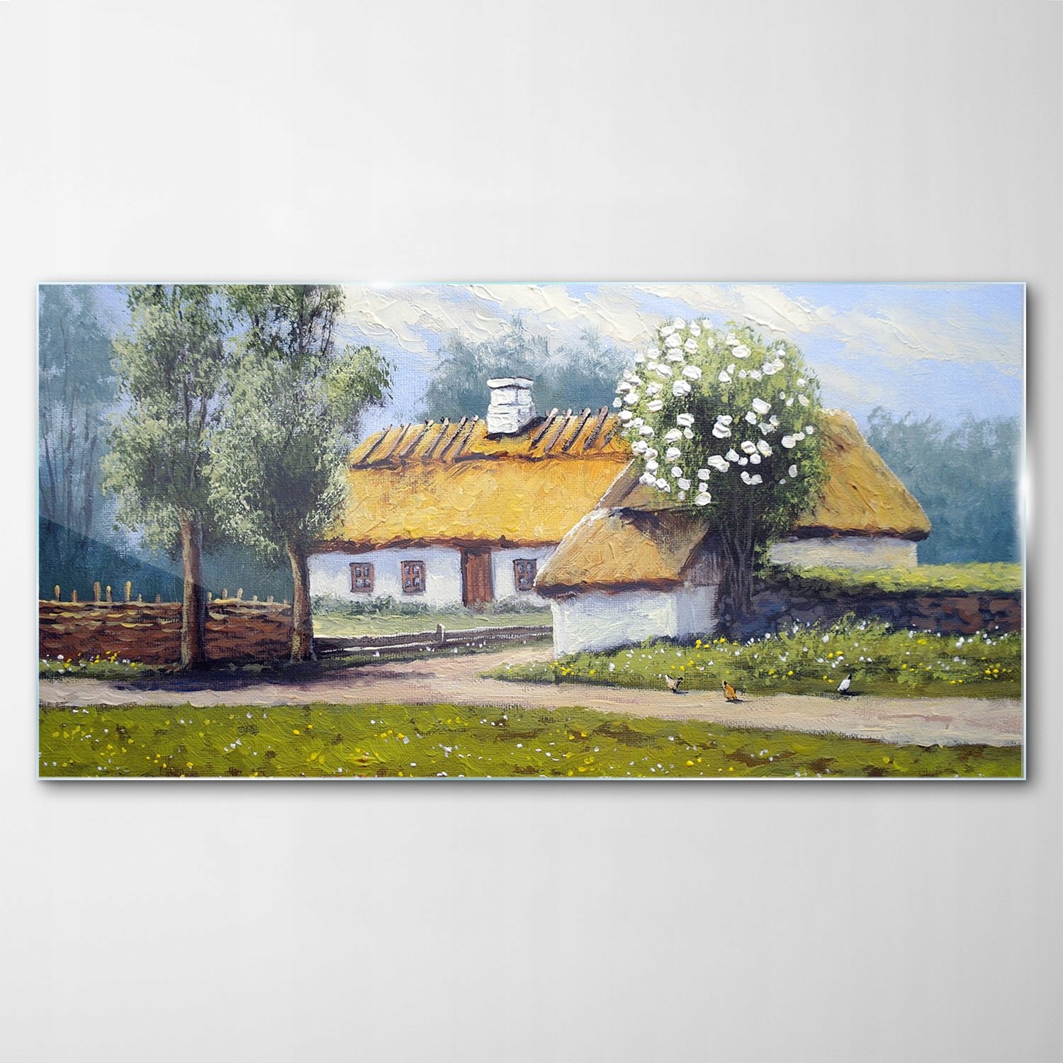 

Obraz Szklany Dekor Krajobraz Ukraina Rzeka 140x70