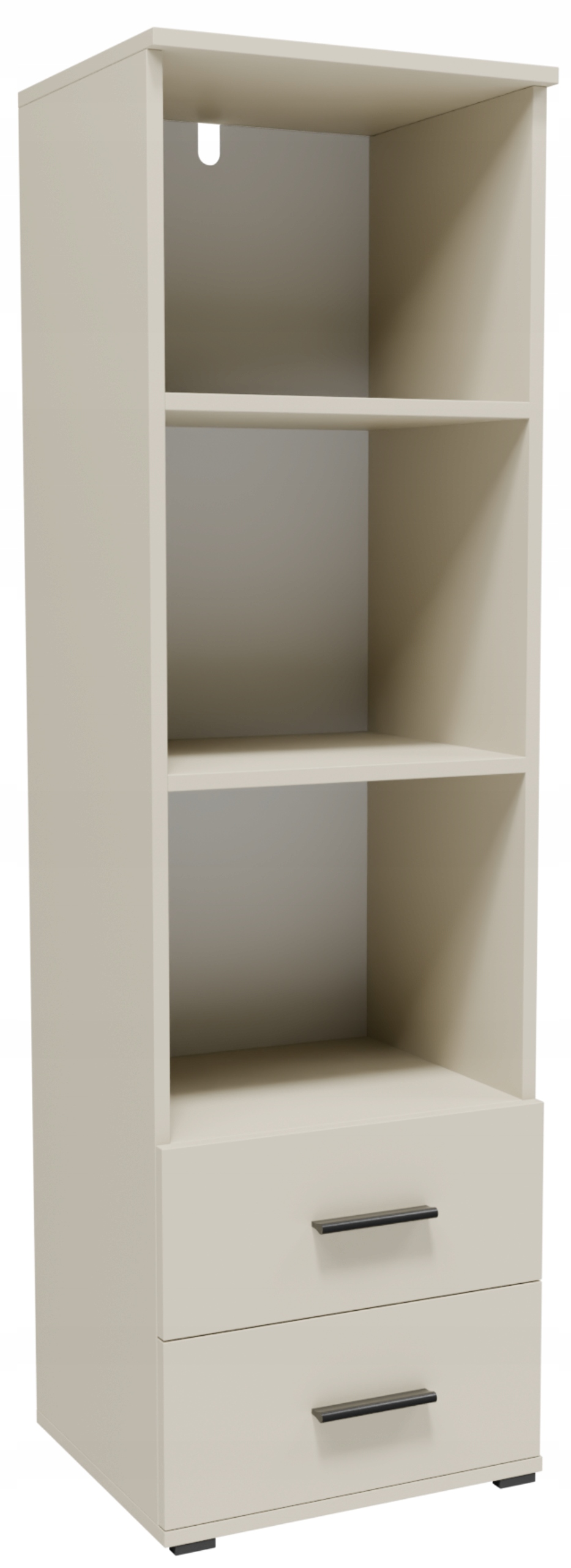 Regál CR3-ST1 130 cm kašmír zásuvky police skříňka oblečení knihy hračky