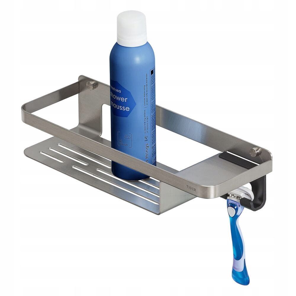 Tiger Caddy košík s háčikom 32 cm brúsená oceľ 1401030946