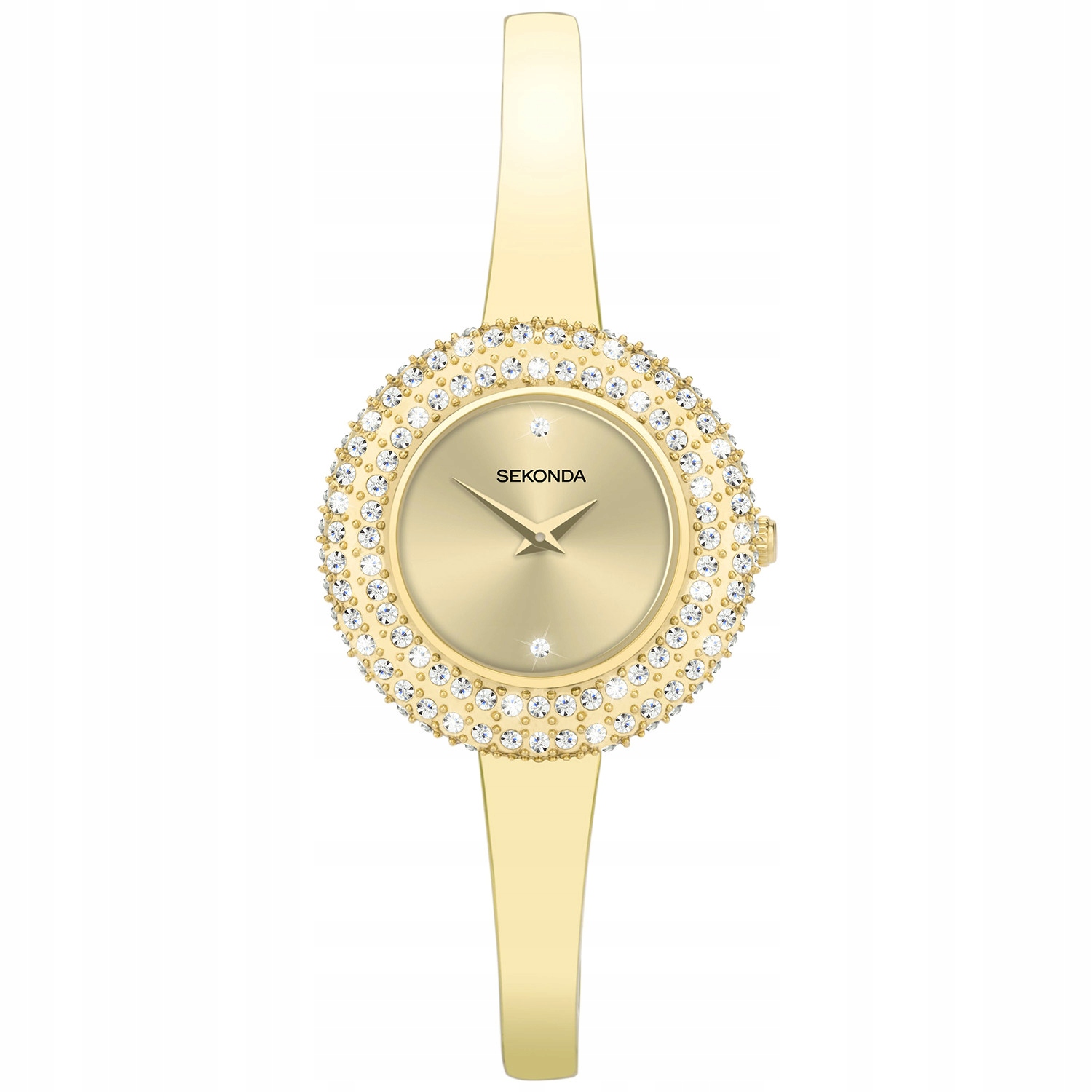 Dámské hodinky Sekonda 40588 Zirkony zlaté