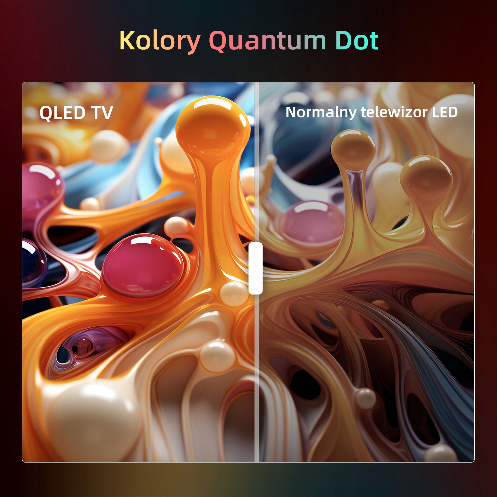 Telewizor QLED CHiQ L40QH7G 40" Full HD czarny Typ telewizora QLED