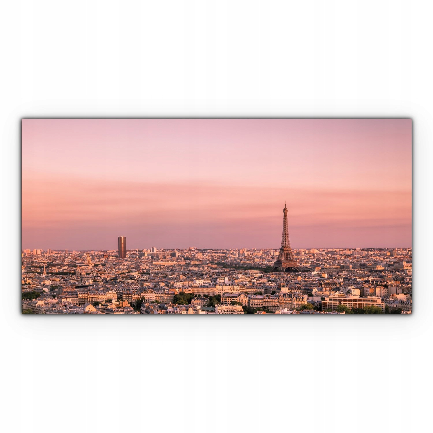 

foto-obraz na płótnie 120x60 Paryż Zachód Słońca