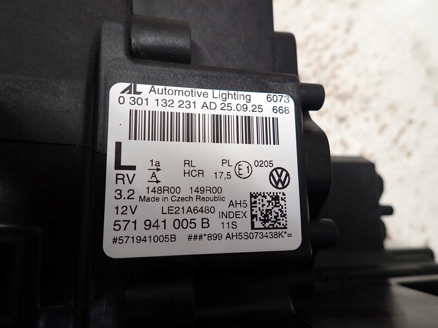 light front front left VW TIGUAN III 2024- FULL LED 571941005B