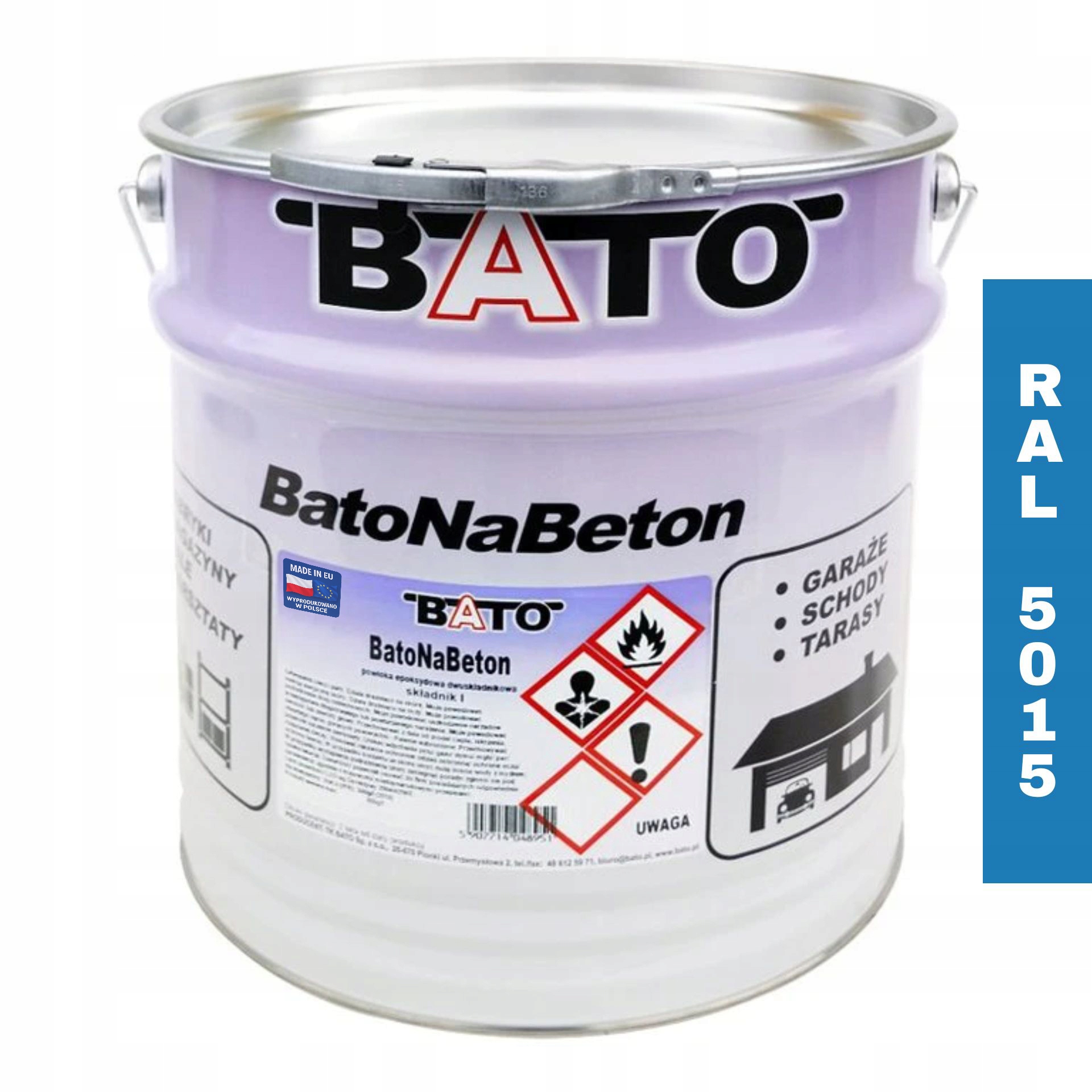 Epoxidová pryskyřice na beton podlaha BatoNaBeton 19L Modrá Ral 5015